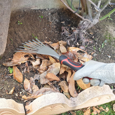 MERMIER Balai à main fil plat 8 dents poignée ergo