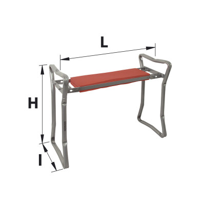 MERMIER Banc agenouilloir pliable