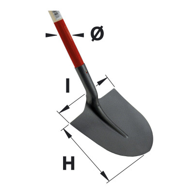 MERMIER Pelle ronde col de cygne 29cm sans manche