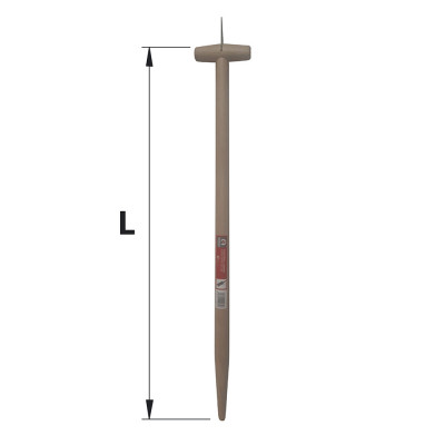 MERMIER Manche béquille pour bêche - louchet longueur 90cm Ø32mm