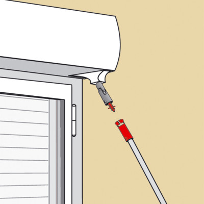 AFBAT Kit manivelle décrochable Ø12 blanc