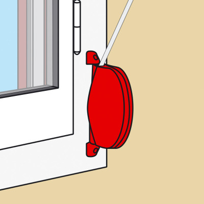 AFBAT Enrouleur pivotant - pour sangle 14/15mm