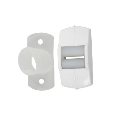 AFBAT Guide sangle vertical largeur 14/15mm en PVC pour volet roulant