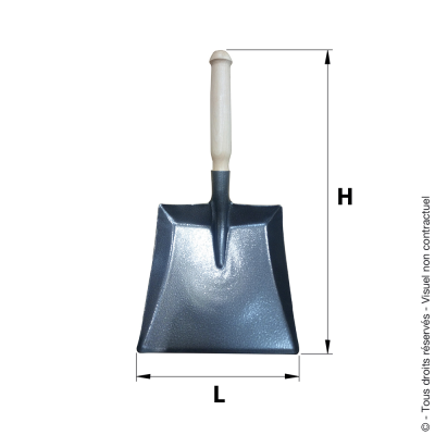 MERMIER Pelle à poussière