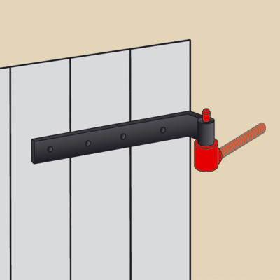 GOND A SCEL.CHIM.D14 L135 PVC BLC
