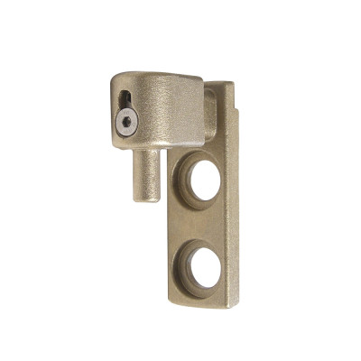 Gond multiréglage deux points en cupro-aluminium déport 34 à 77 mm.
