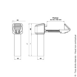 ARRET UNIVERSEL 360° POUR PORTAIL MANUEL ARRET UNIVERSEL 360° POUR PORTAIL MANUEL