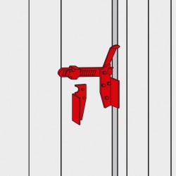 TORBEL Loquet jalousie + support