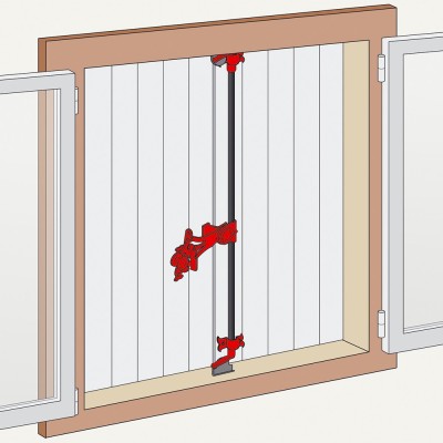 TORBEL Accessoires pour espagnolette acier