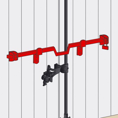 Barre de sécurité + cadenas Barre de sécurité + cadenas