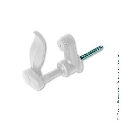 AFBAT Arrêt de volet marseillais composite L130 Blanc